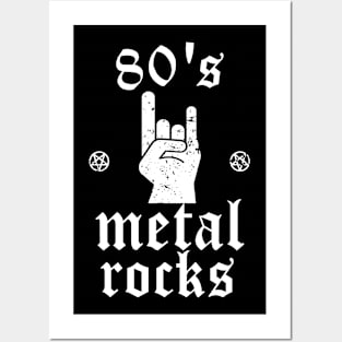 80's Metal Rocks Posters and Art